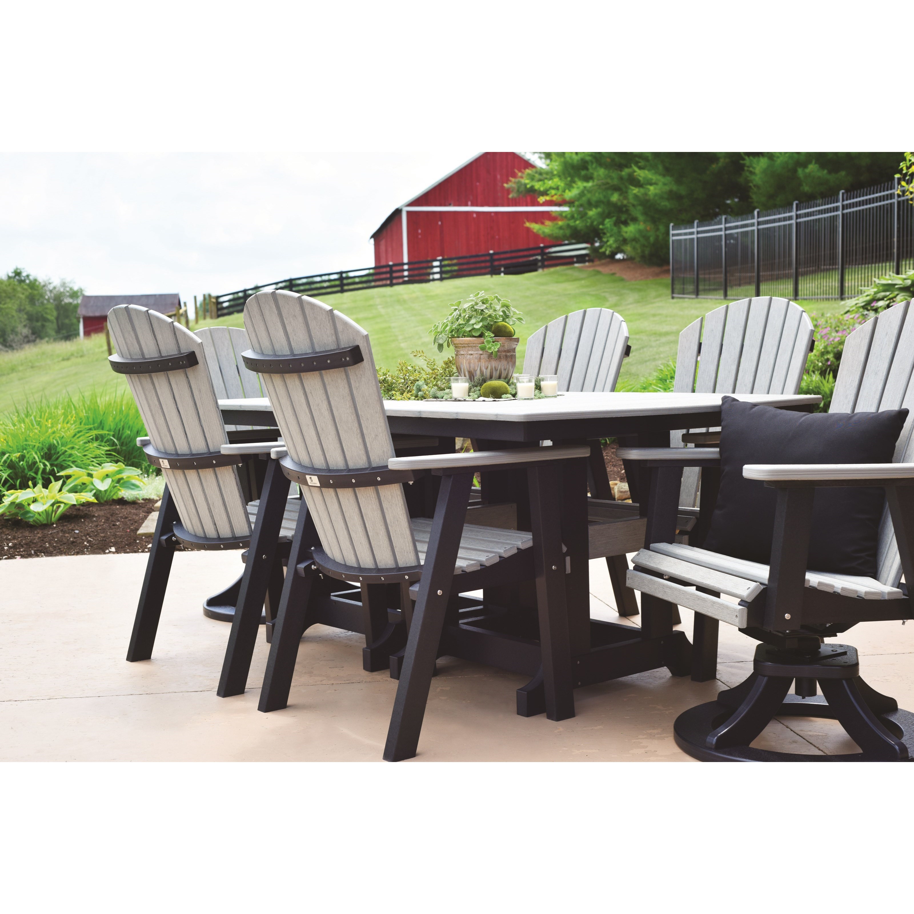 Berlin Gardens Dining GCIT4472C 44" x 72" Rectangular Counter Height